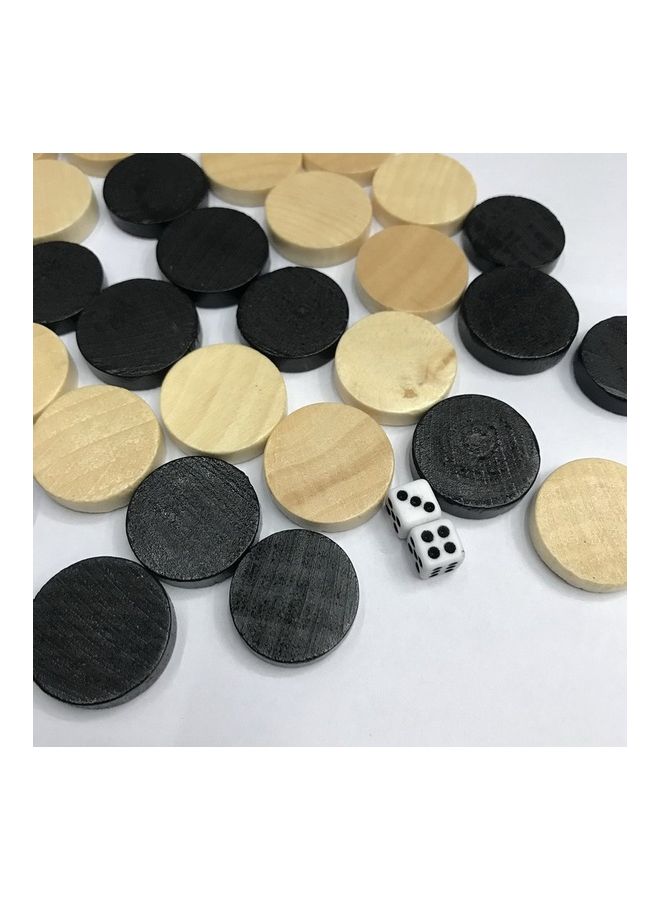 Natural Wooden Chess Piece 6 x 8 x 3cm - Image 5