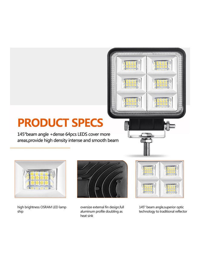 Generic 2-Piece LED Flood Work Light - Image 4