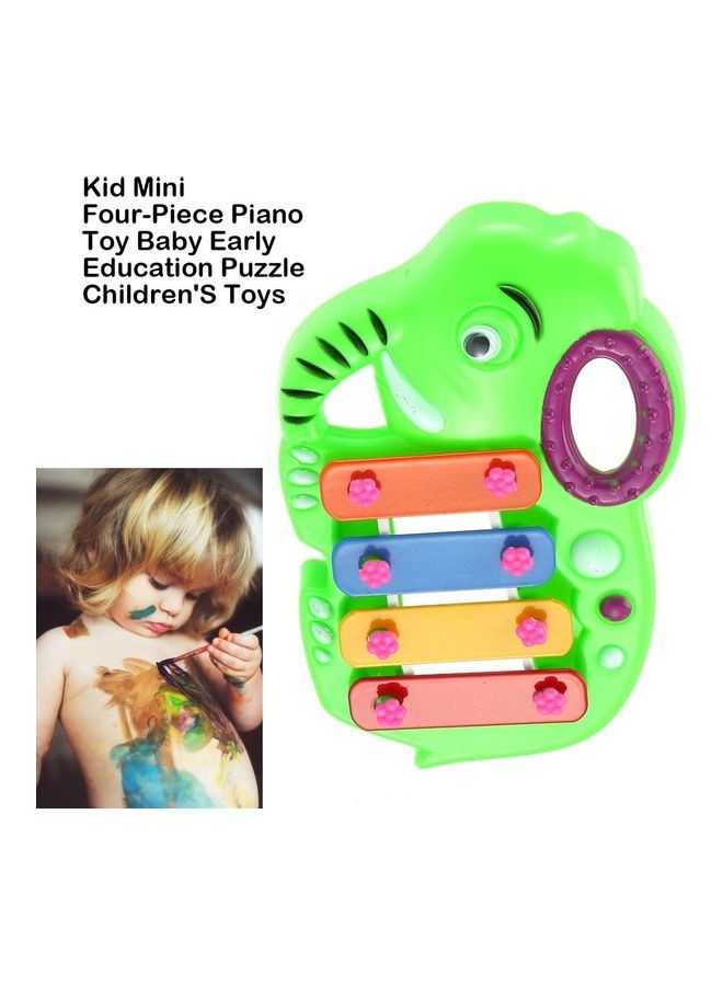 Mini Four-Piece Piano Toy 13x9x9cm - Image 5