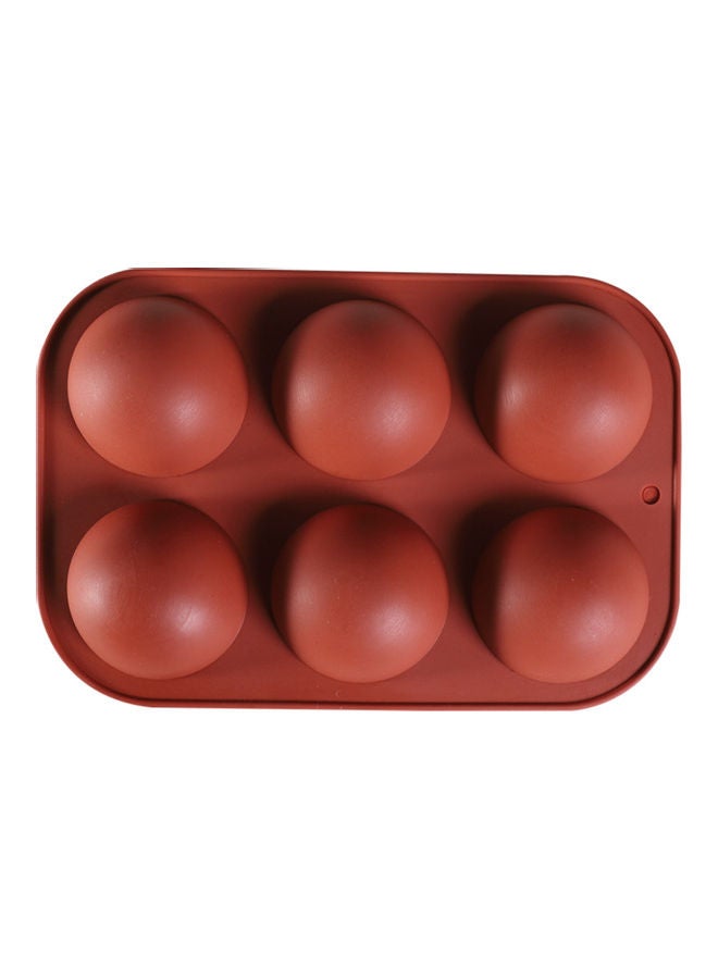 طقم قوالب كيك ب6 فتحات من 4 قطع بني 20.00 x 5.00 x 14.00سم - Image 5