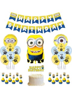 Minions Despicable Me Birthday Party Decorations Set