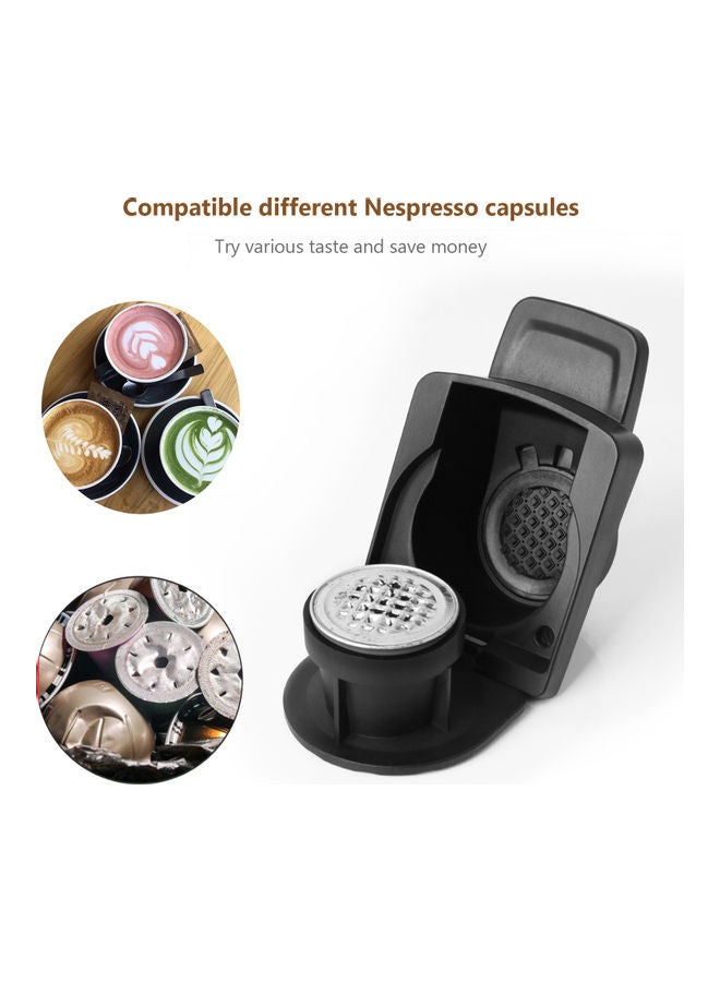 Coffee Capsule Adapter Black 10.30 x 5 x 7cm  - Image 2