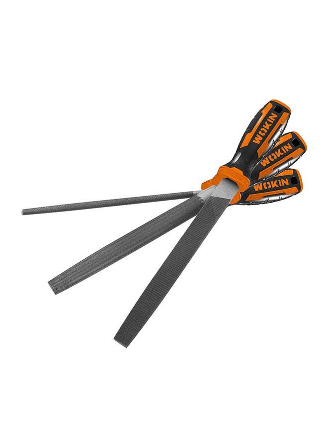 WOKIN - 3-Piece Steel Files Set multicolour - Image 1