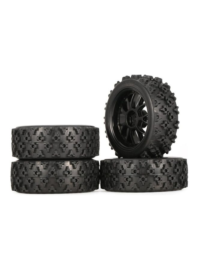 4-Piece Of Star Off-road Wheel Rim And Tires 14 x 14 x 3.5cm  - Image 5
