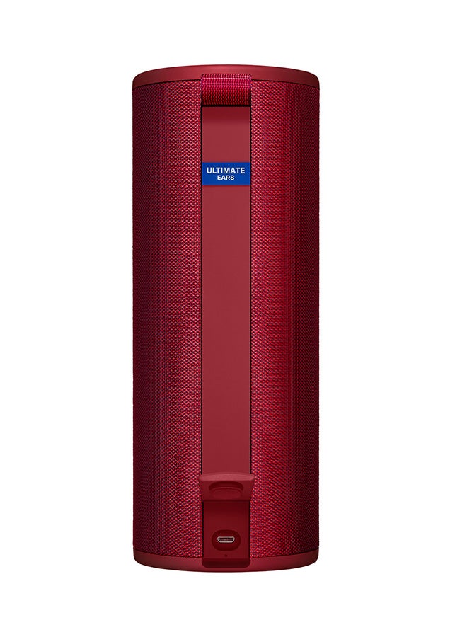 ألتيمت أيرز مكبر صوت ميجا بوم 3 لاسلكي مزود بخاصية البلوتوث أحمر صن سيت - Image 3