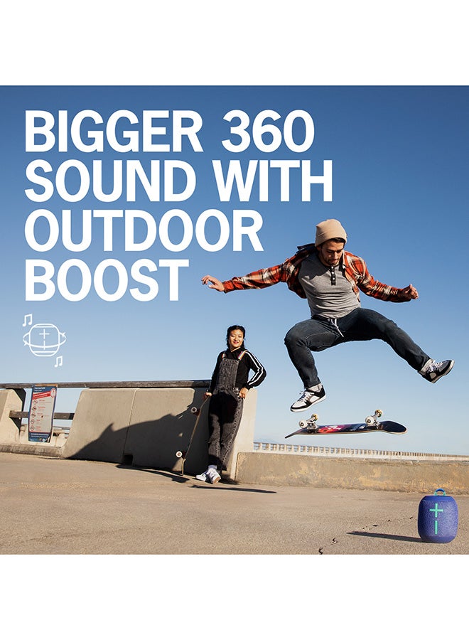 Ultimate Ears - Wonderboom 2 Portable Wireless Bluetooth Speaker Bermuda Blue - Image 1