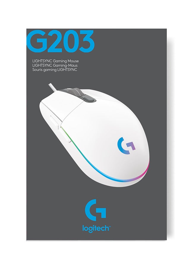 Logitech - G203 Lightsync Gaming Mouse - Image 1