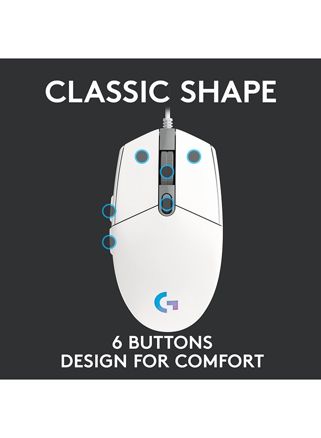 Logitech - G203 Lightsync Gaming Mouse - Image 1