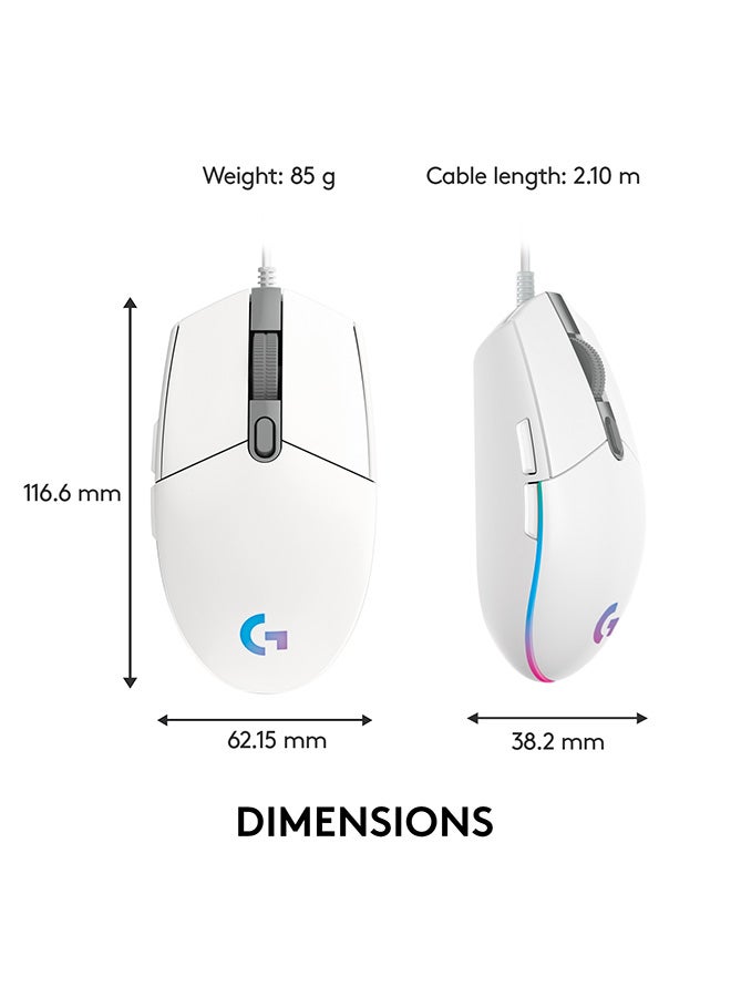 Logitech - G203 Lightsync Gaming Mouse - Image 1
