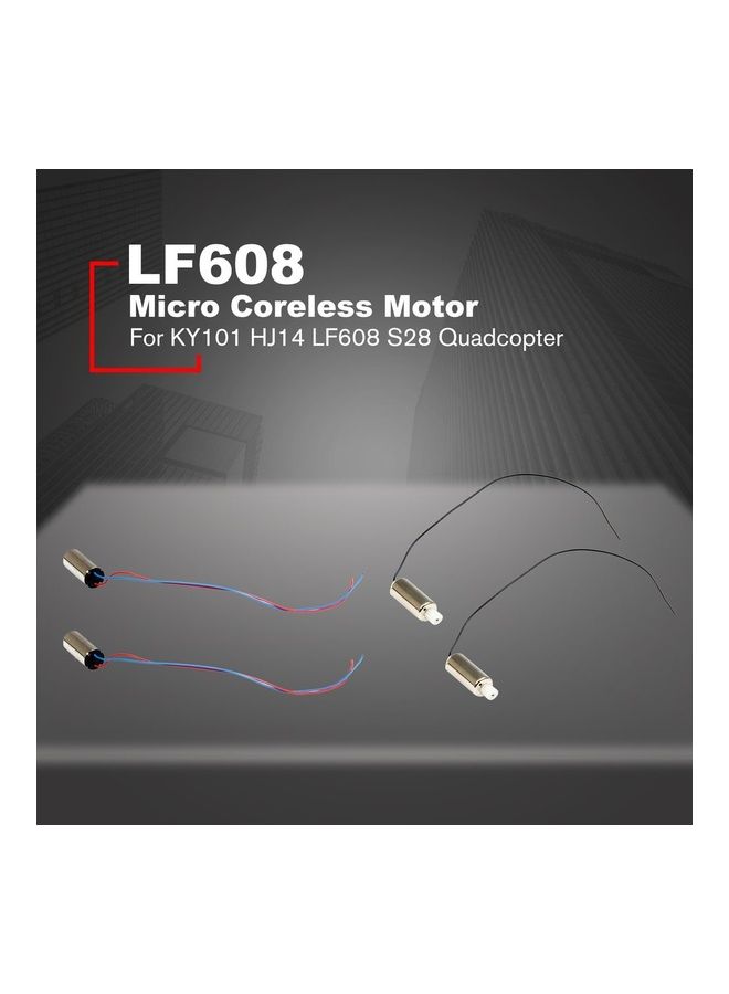 Generic - 4-Piece Of Micro Coreless Motor For RC Drone 7 x 10 x 1cm - Image 1