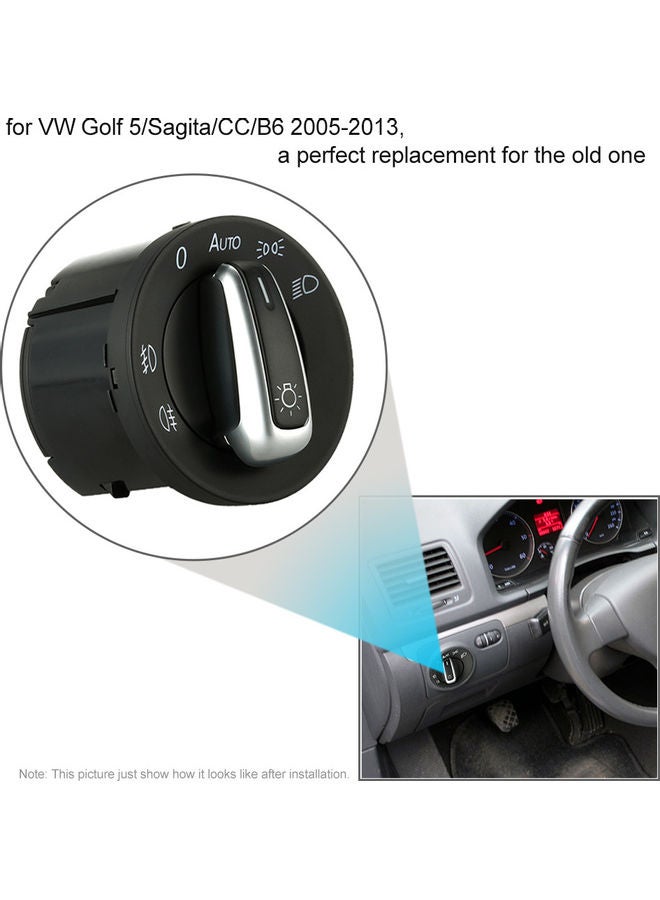 Generic Headlight Fog Lamp Light Control Switch  - Image 5