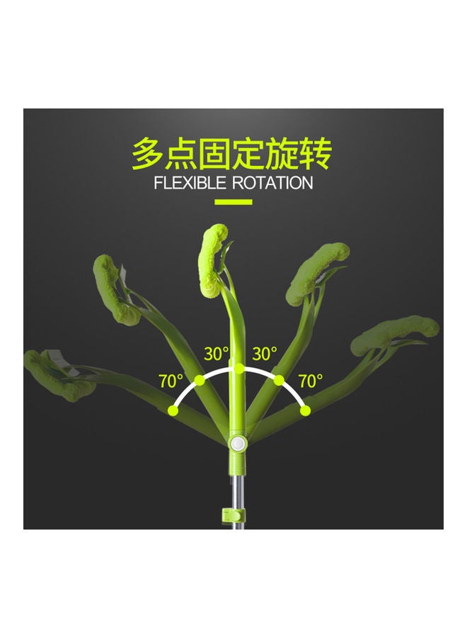 Double-Sided Window Cleaner Rod With Scraper Tool Green 1kg - Image 3