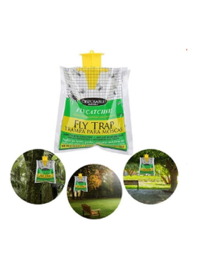 5-Piece Disposable Fly Trap Catcher Set Multicolour 1cm - Image 4