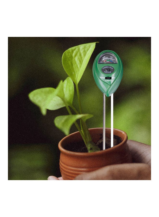 Generic 3-in-1 Soil Test Meter Green/Black 33.50*3.00*10.00cm  - Image 2