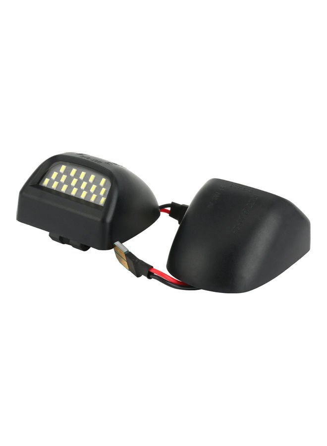 Generic 2-Piece Car LED License Plate Lamp  - Image 1