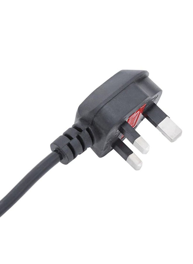 Desktop Power Cable 3 Pin With Fuse Black  - Image 4