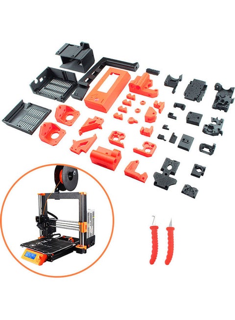 PETG Material Printed Parts DIY 3D Printer Accessories with Scrapers Compatible with Prusa i3 MK3/3S 3D Printer Multicolour
