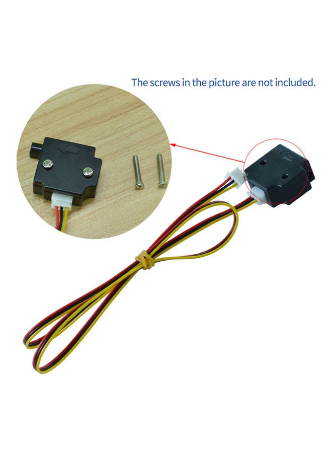 Tronxy - 3D Printer Filament Detection Module Run-out Pause Detecting Monitor Black/Blue/Red - Image 1