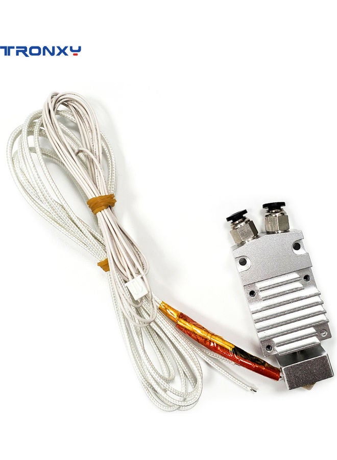 2-In-1 Out Dual Color Hotend Extruder Kit For TRONXY 2E Model 3D Printer Silver/Red/Yellow - v1611136022/N43815196A_5