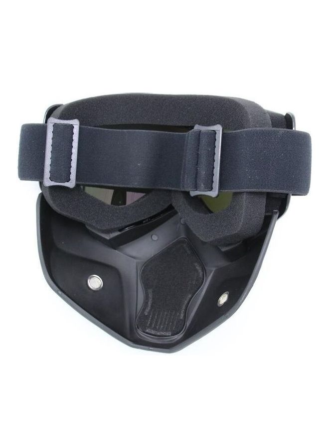 نظارة ركوب الدراجة البخارية مزودة بقناع قابل للفصل - Image 2