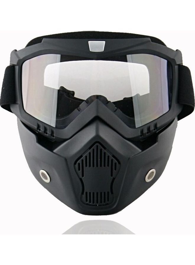 Generic Motorcycling Riding Goggle With Detachable Mask  - Image 1