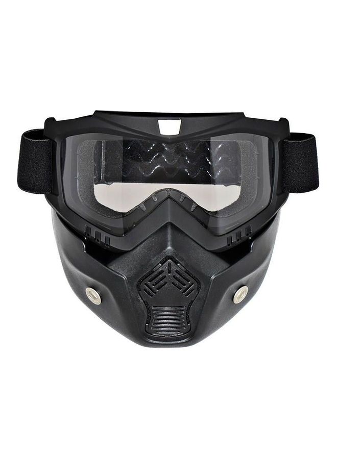 Generic Motorcycling Riding Goggle With Detachable Mask  - Image 2