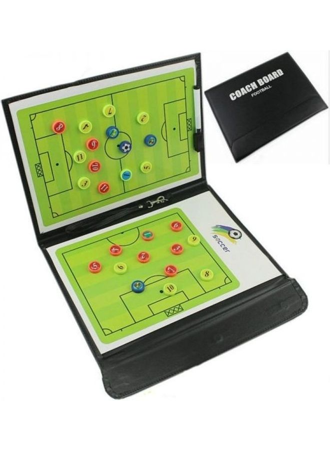 Generic Soccer Football Coach Tactic Clipboard With Magnetic Pen And Set Book - Image 5