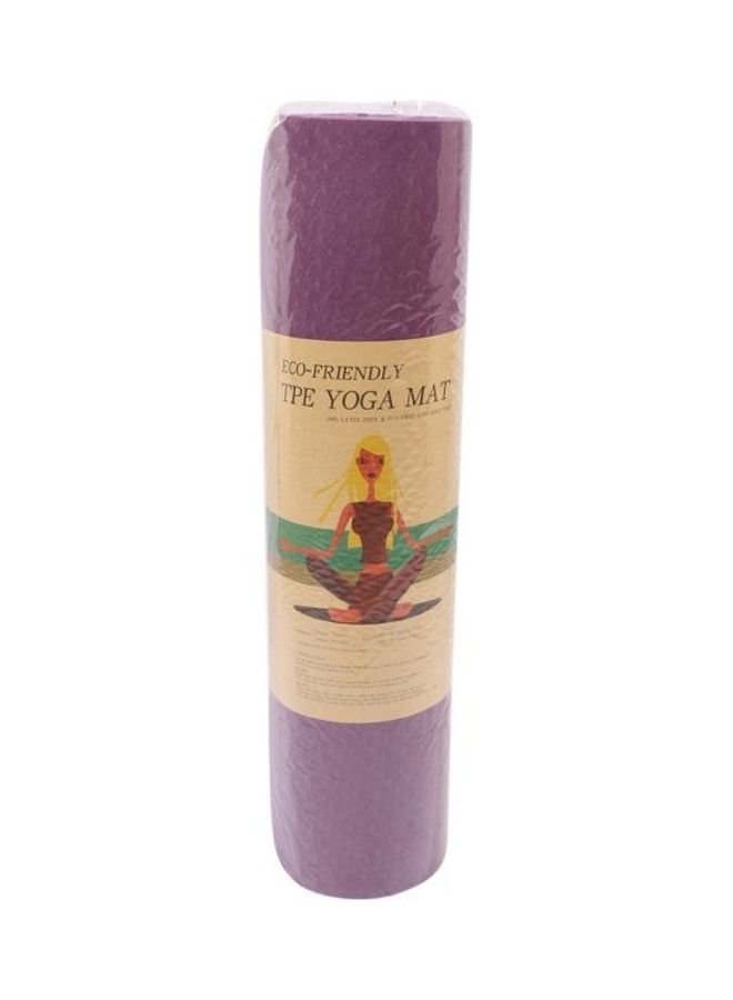 TPE - Single Layer Non-Slip Yoga Mat - Image 1