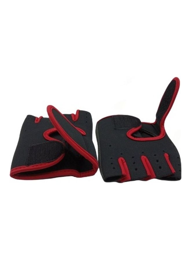 Generic Fitness Gym Weightlifting Exercise Half Finger Sport Gloves XLcm  - Image 1