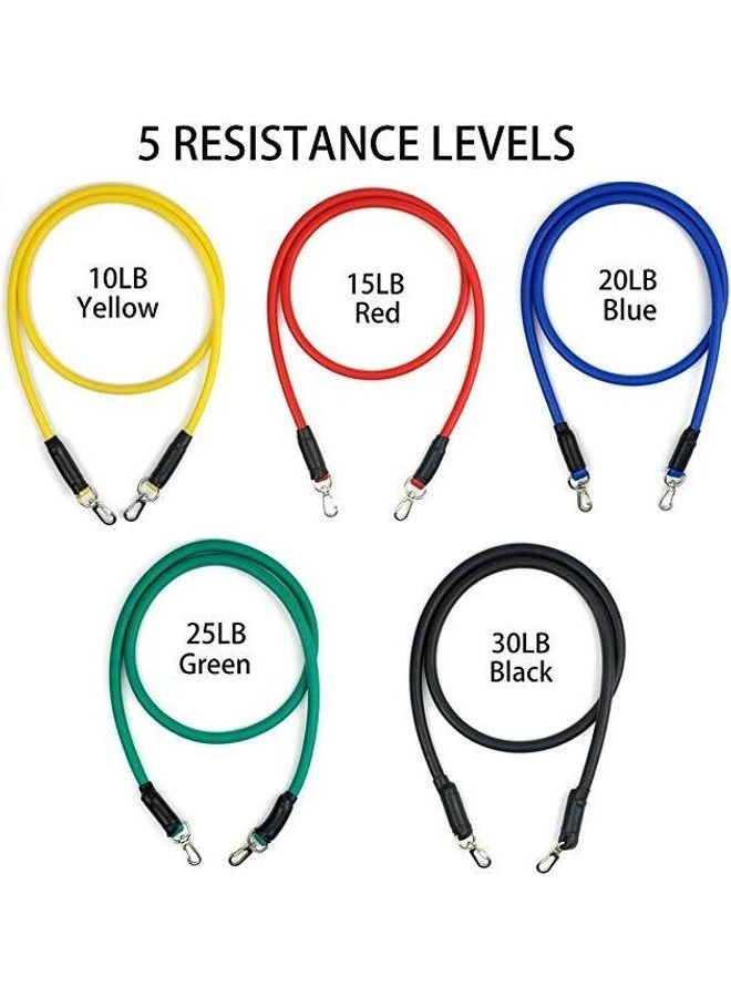12-Piece Muscle training Resistance Bands