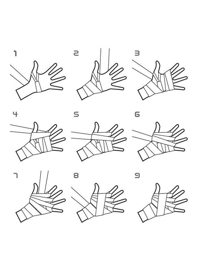 2-Piece Boxing Hand Wraps 100inch - Image 2