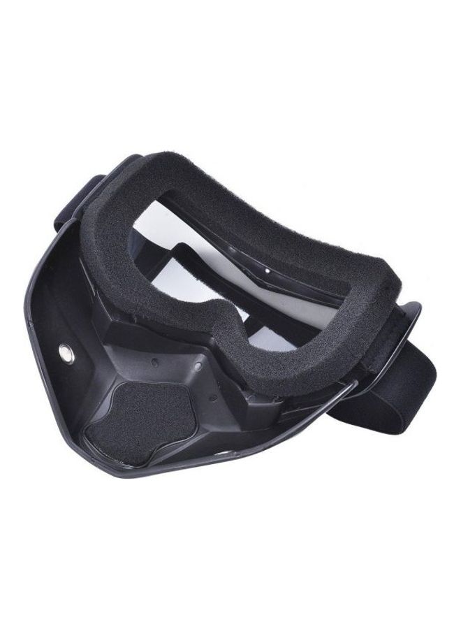 madbike Cycling Face Mask With Removable Detachable Goggles Glasses  - Image 3