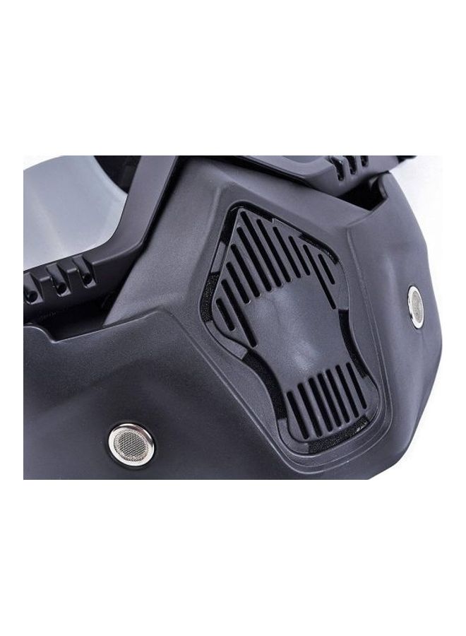 madbike Cycling Face Mask With Removable Detachable Goggles Glasses  - Image 4