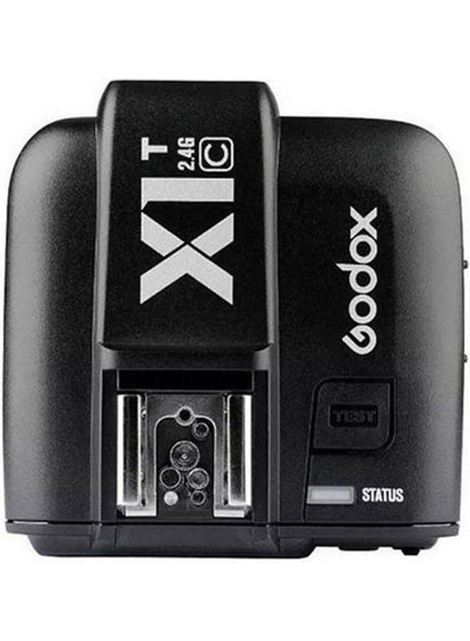 Godox - X1C 2.4G E-TTL Wireless Flash Speedlite Single Transmitter TX For Canon 1000D 600D 700D 650D 100D 550D 500D 450D 400D Black - Image 1