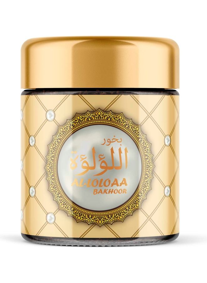 Sedr Al-Khaleej Perfumes Al Loloaa Bakhour Brown 40grams  - Image 1