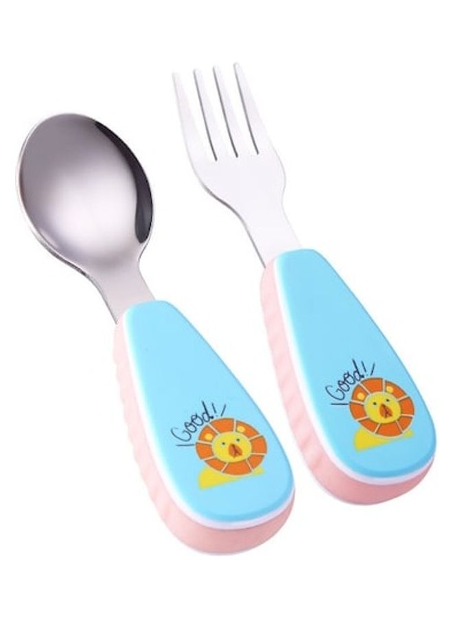 طقم ملعقة وشوكة للأطفال - Image 2