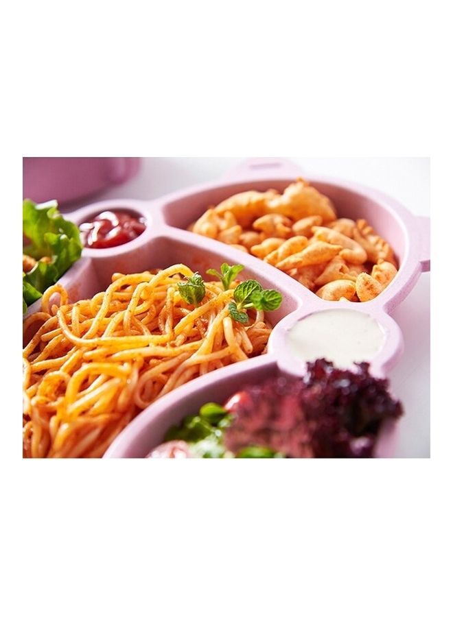 3-Piece Dinner Plate With Fork And Spoon Cutlery Set - Image 4