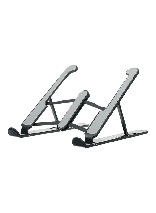 6-Level Adjustable Laptop Stand 190x160mm Black  - Image 2