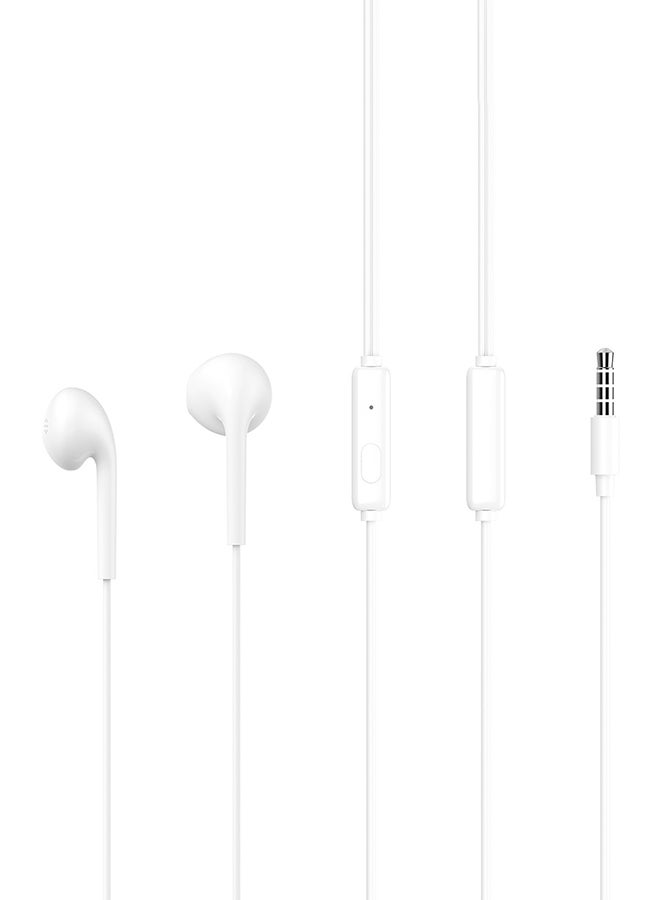 Celebrat Stereo Sound Earphones White - Image 1