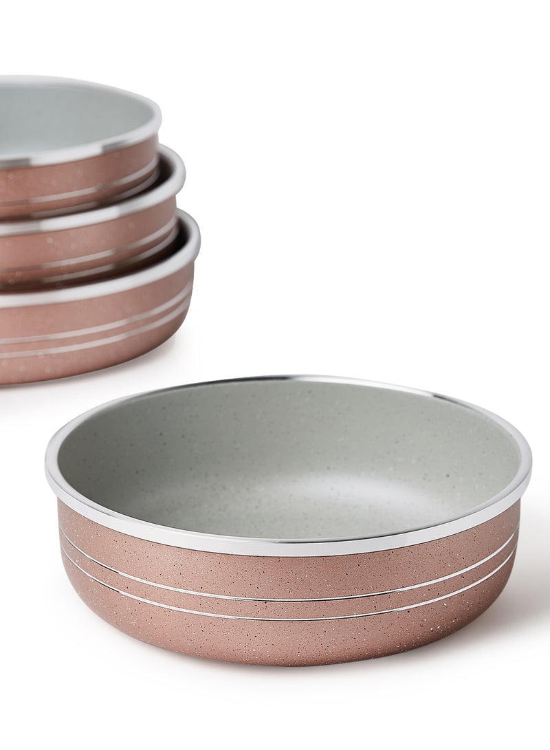 DESSINI 4-Piece Bakeware Pan Set Purple Pan 1 (1x24), Pan 2 (1x26), Pan 3 (1x28), Pan 4 (1x30)cm  - Image 2