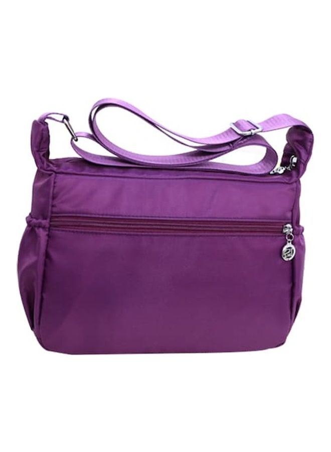 Diaper Bag Simple Solid Crossbody Bag - Image 3