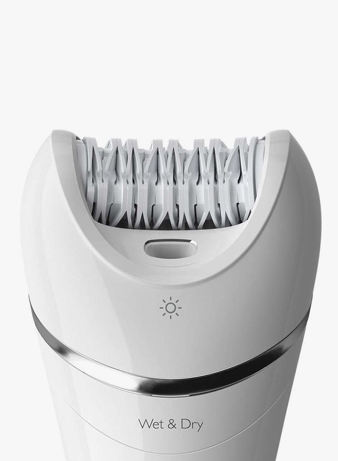 Philips - BRE710/00 Cordless Wet And Dry Epilator With Accessories White - Image 1