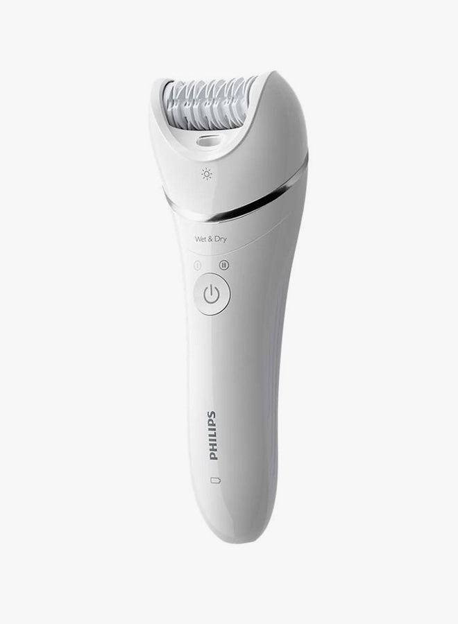 Philips - BRE710/00 Cordless Wet And Dry Epilator With Accessories White - Image 1