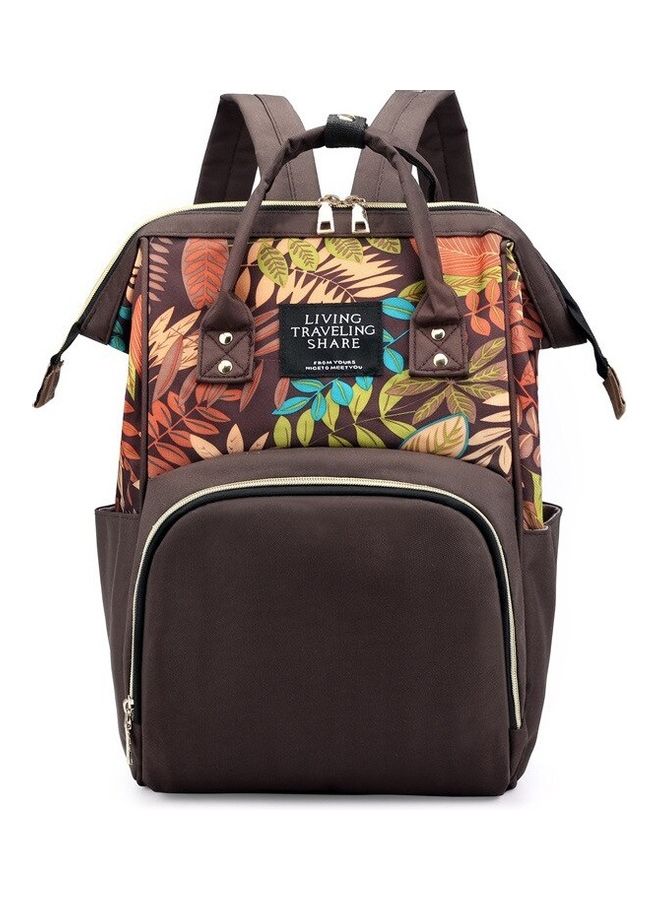 Mom's Fashion Print Multi-Functional Large Capacity Diaper Bag - Image 1