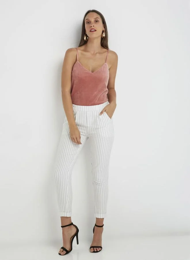 Juicy Couture V Neck Straps Camisole Pink