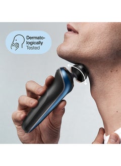 BRAUN Series 6 Sensoflex 60-B1000S Electric Shaver Blue  - Image 4