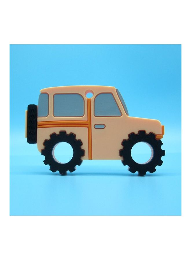 Baby Teether Jeep Pattern Molar Grip  - Image 1