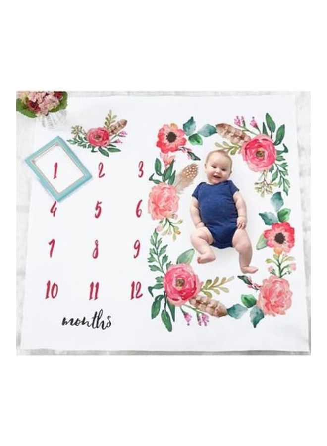 Neutral Personalized Photography Background Blankets  - Image 2