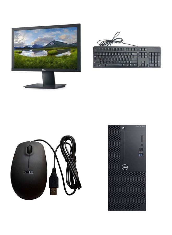 DELL OptiPlex Tower PC With Core i3 Processor Black  - Image 1