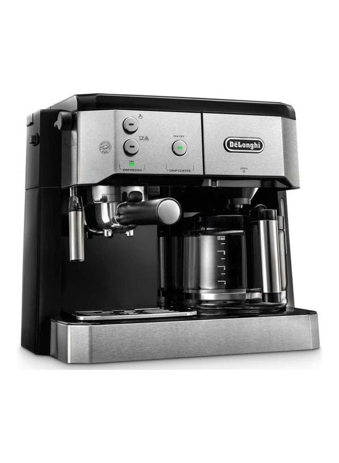 De'Longhi - Dual Function Drip And Espresso Coffee Machine 1750.0 W BCO421.S Black - Image 1